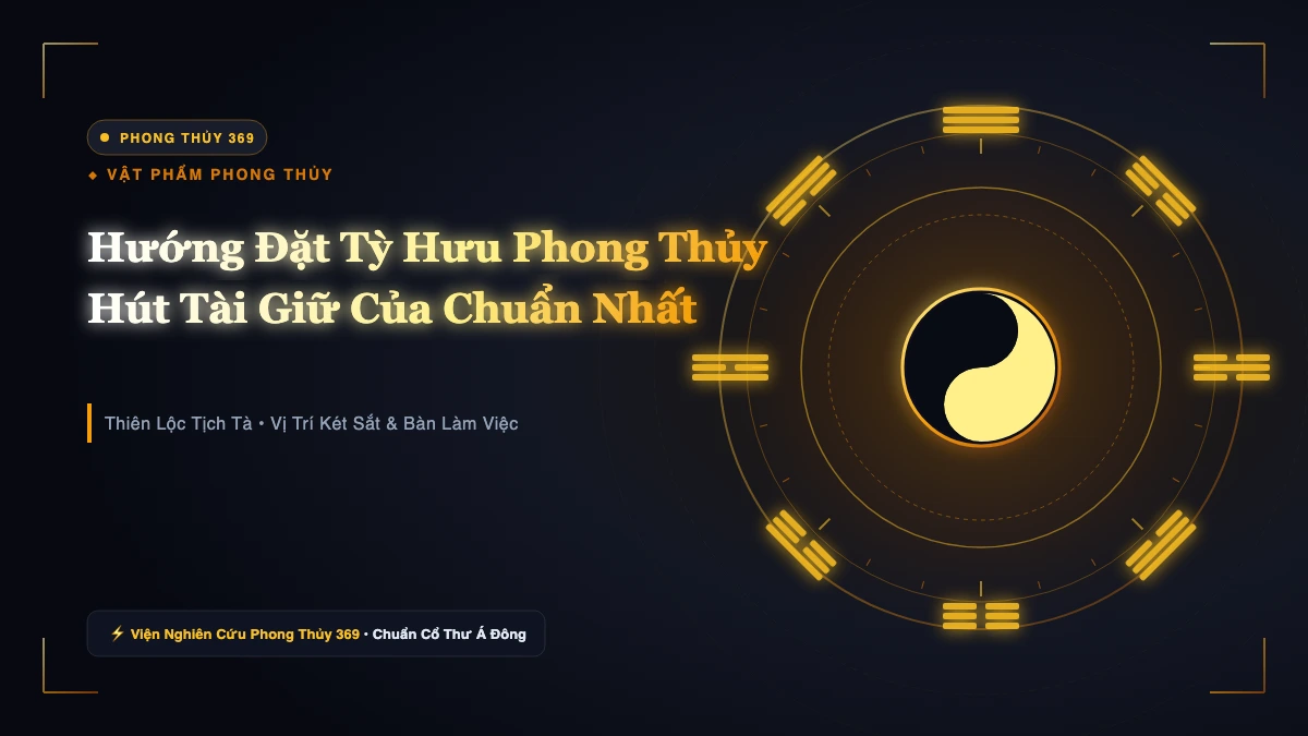 Cách Đặt Tỳ Hưu Trong Nhà Hút Tài Lộc: Hướng Đầu, Vị Trí Và Chất Liệu Chuẩn