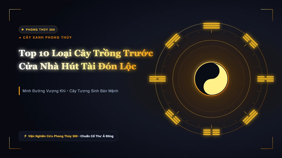 10 Loại Cây Trồng Trước Cửa Nhà Hút Tài Lộc Và Những Cây Cấm Kỵ Nên Tránh