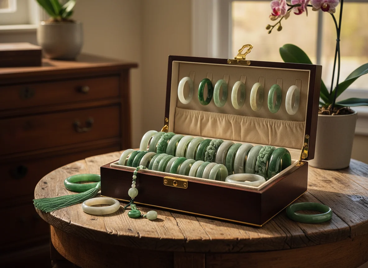 Bộ sưu tập vòng tay ngọc phong thủy cao cấp