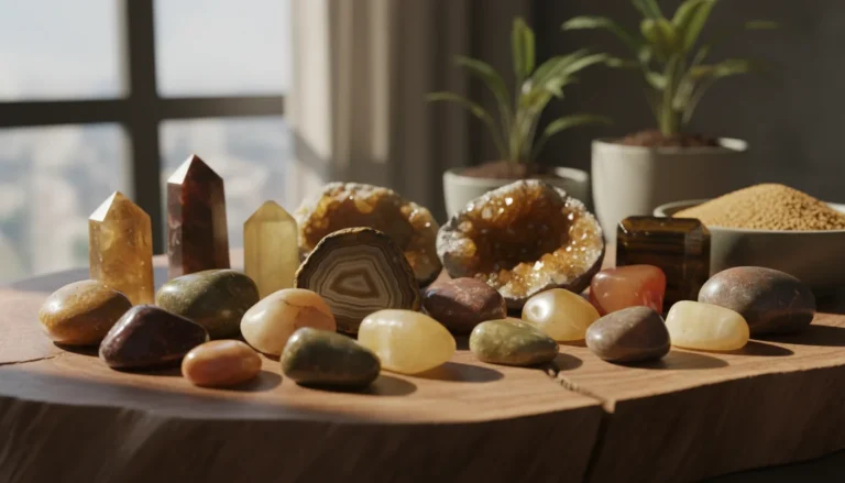 Mệnh Thổ hợp đá gì? Hướng dẫn chọn đá phong thủy màu vàng, đỏ, tím tốt nhất