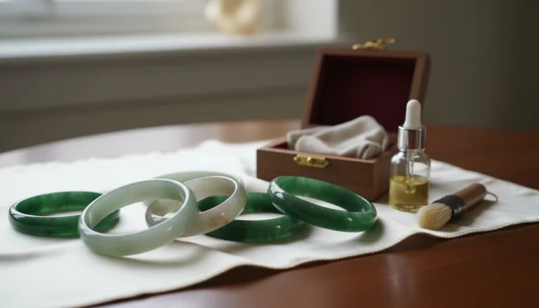 Cách bảo quản vòng tay ngọc cẩm thạch sáng bóng