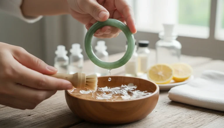 Cách làm sạch vòng tay ngọc sáng bóng tự nhiên tại nhà